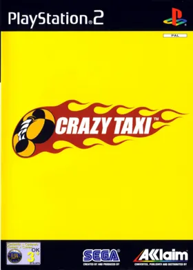 Crazy Taxi box cover front